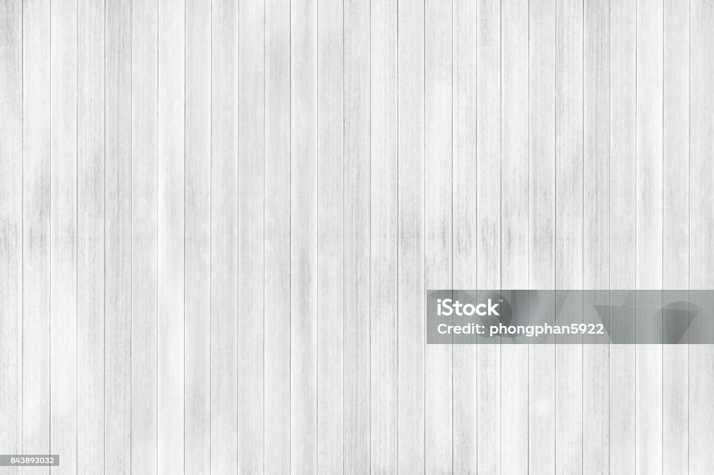 Abstract rustic surface white wood table texture background. Close up of rustic wall made of white wood table planks texture. Rustic white wood table texture background empty template for your design. Abstract Stock Photo