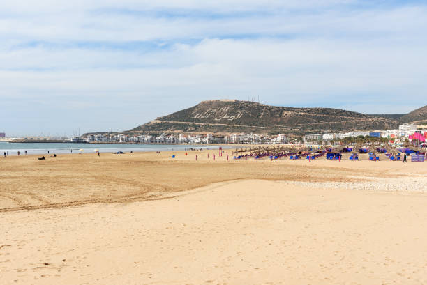 istock Beach in Agadir city, Morocco 843909566