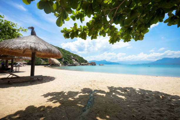 istock Nice white sand beach on the Bang Island 843913232