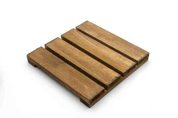 istock A Wood Pallet isolated on white background. 843924302