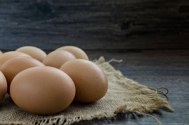 istock A lot of brown chicken eggs 843924788