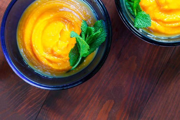 istock Pumpkin dhal. Traditional indian leguminous vegetables soup. 843925042