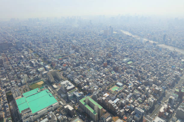 istock Tokyo city view from Tokyo Sky Tree 843927952