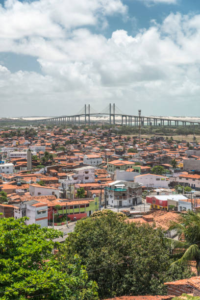 istock Natal historic district and Newton Navarro Bridge cloudy vertical 843928568