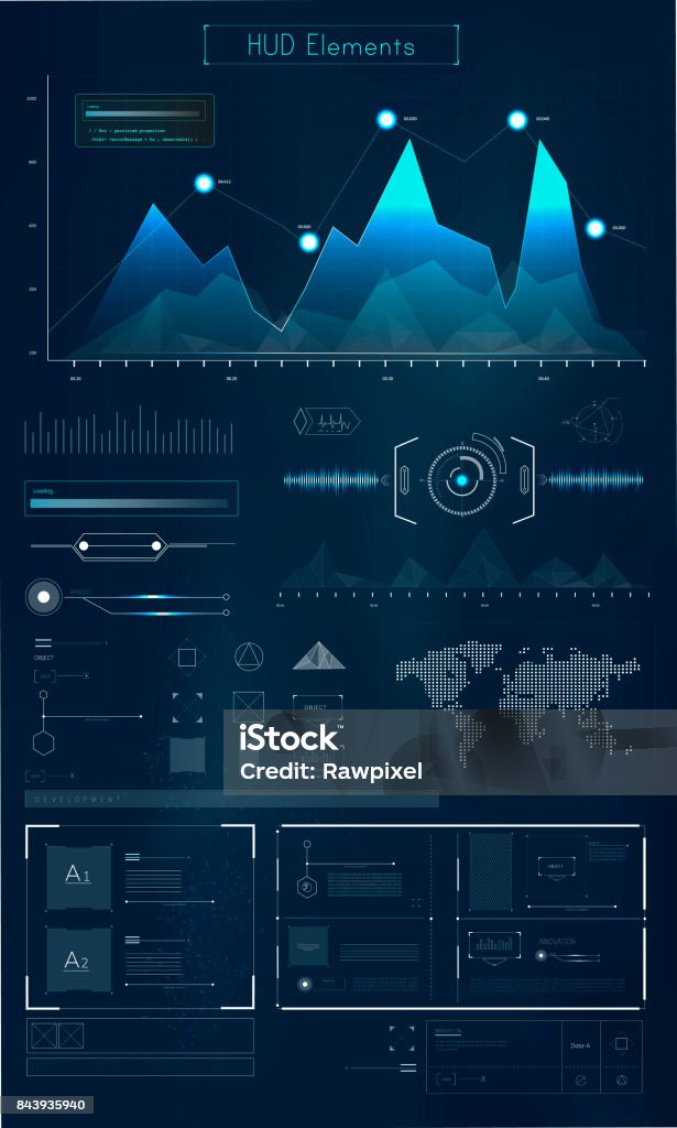 Coding Interface With Design Web Design And Programming Interface Vector Stock Illustration ...