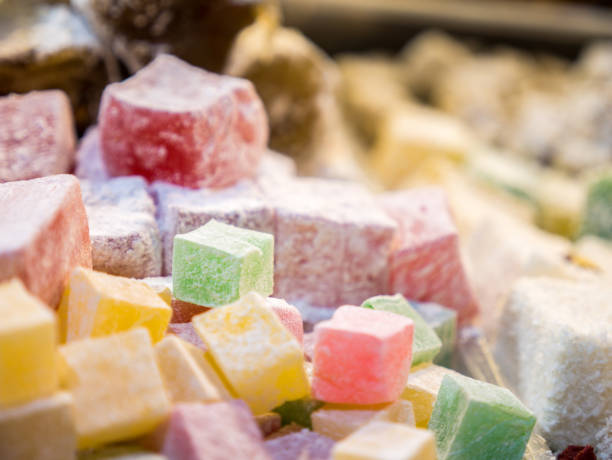 istock Turkish Delight in the old Bazaar in Turkey 843936048