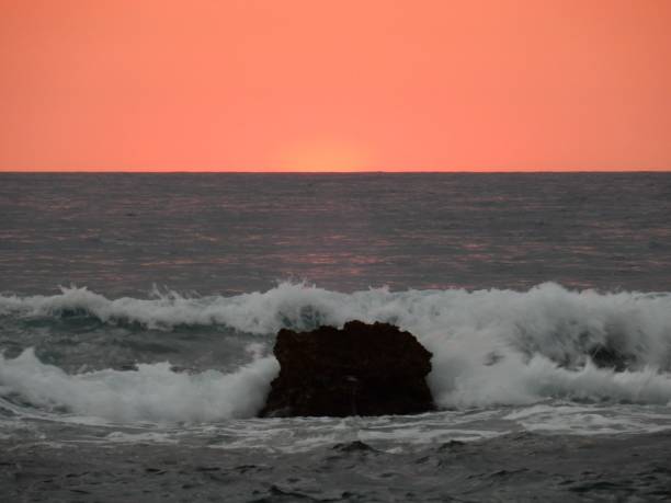 istock Rock in the sea. 843939284