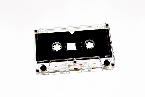 A vintage cassette for old school tape player