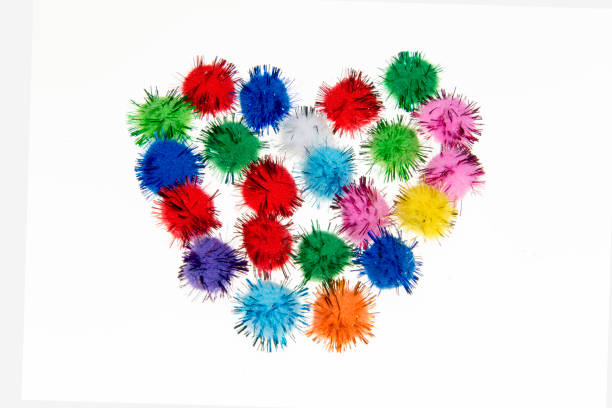 istock A colourful heart made of christmas decors 843951992