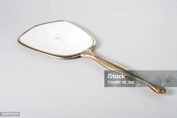 Mirror Stock Photo - Download Image Now - Mirror - Object, Antique, Hand Mirror