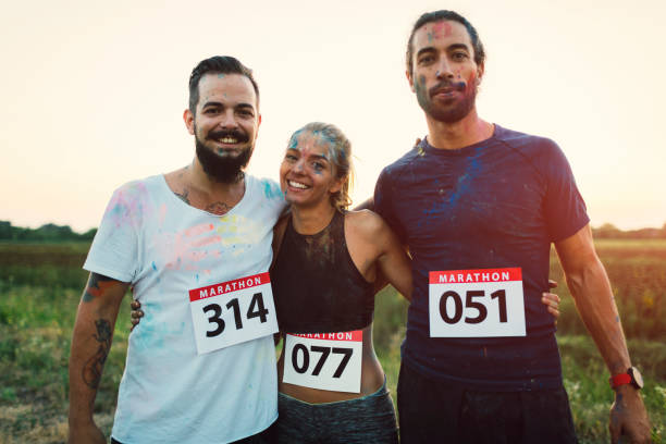 istock Portrait of Marathon Runners 843986360