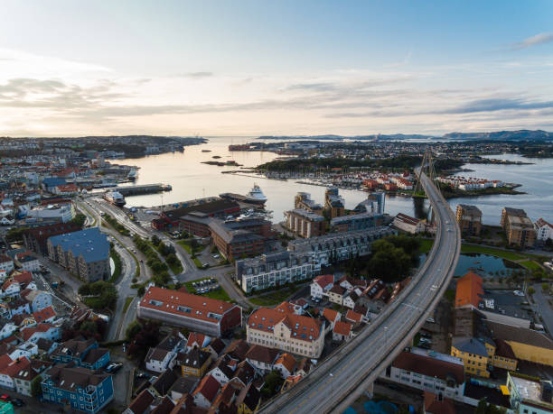 istock Aerial view of Stavanger, Norway 844004562