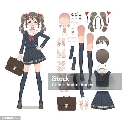 830+ Anime Girl Body Stock Photos, Pictures & Royalty-Free Images - iStock