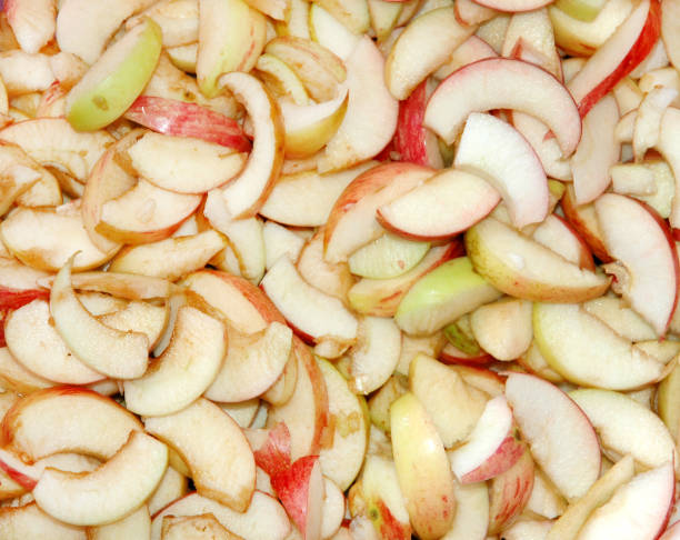istock the texture of the Apple slices 844016440