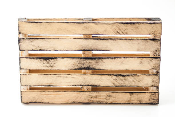 istock 6 inch wooden pallet over the white background 844020240