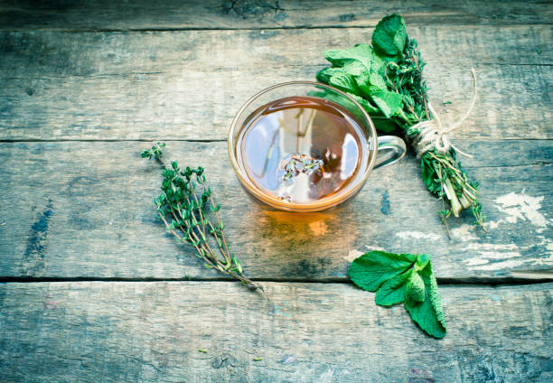 istock Herbal tea/toned photo 844020650