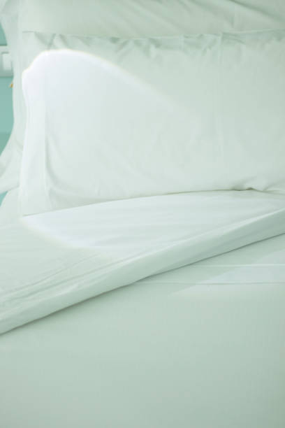 istock Luxury five star hotel bedroom bed sheets and linen clean 844027776