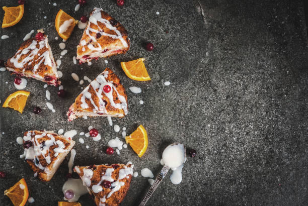 istock Cranberry and orange scones 844028212