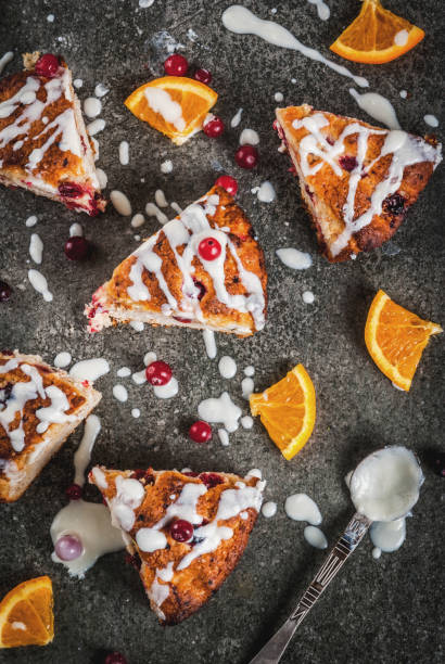 istock Cranberry and orange scones 844028216