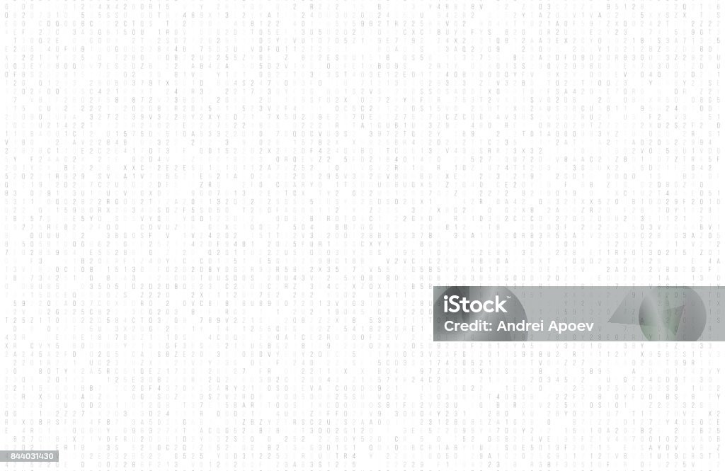 Abstract Matrix Background Stock Illustration - Download Image Now ...
