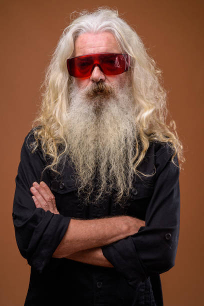 Man Long White Hair Stock Photos, Pictures & Royalty-Free Images - iStock