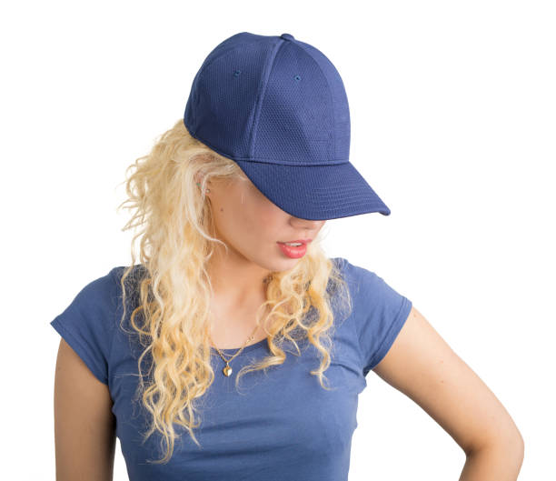 istock Girl wearing modern snapback 844040828