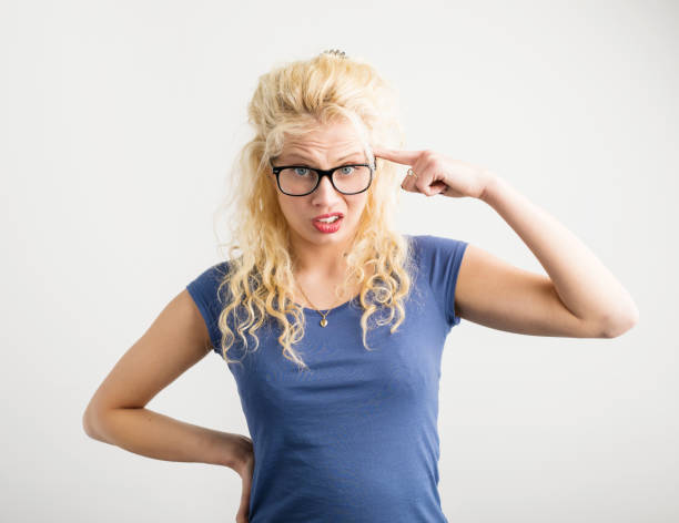 istock Woman amazed by stupidity 844043638