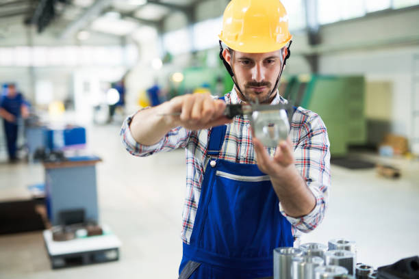 istock Supervisor doing quality control and pruduction check in factory 844049668