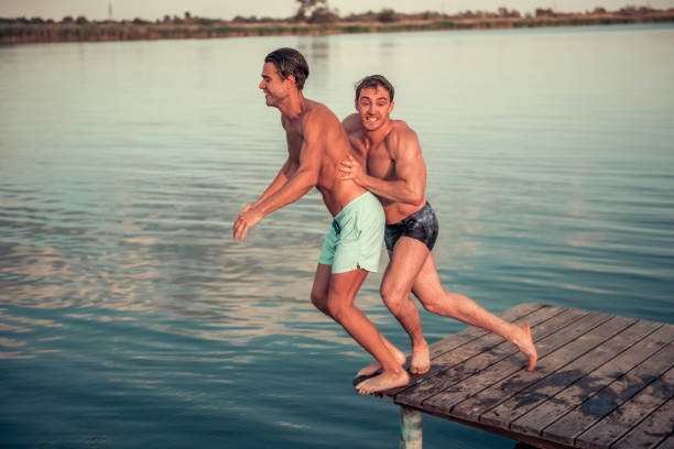 istock Guys on the sea 844049768