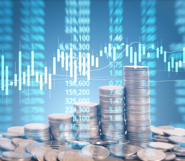 istock graph coins stock finance  business concept 844050802