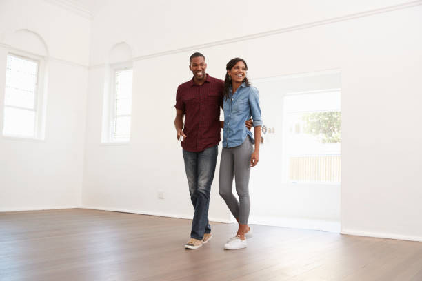 istock Excited Young Couple Moving Into New Home Together 844054150