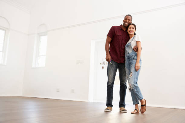 istock Excited Young Couple Moving Into New Home Together 844054270
