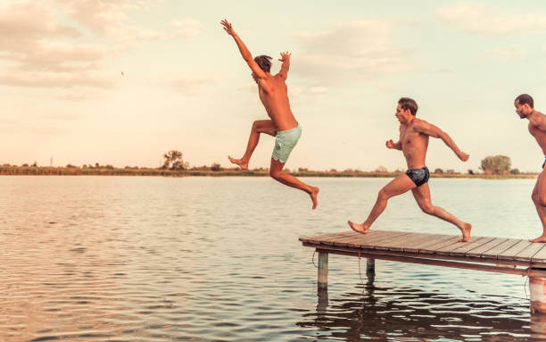 istock Guys on the sea 844061414