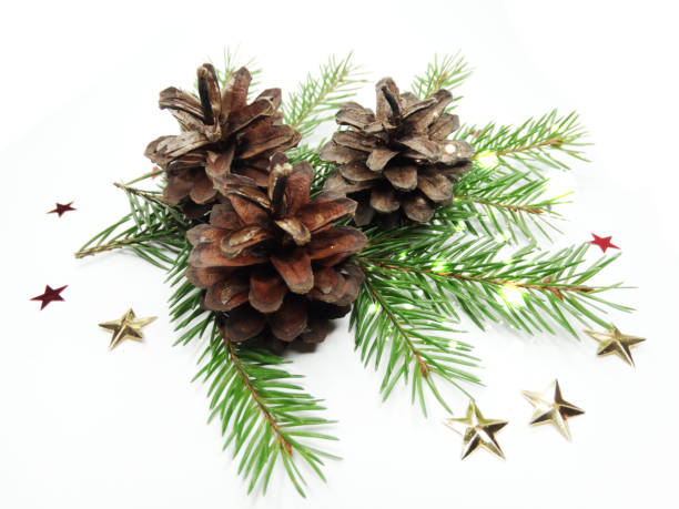 istock christmas decoration and copy space on wooden background 844068872
