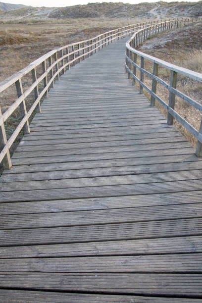 istock Walkway at Doninos Beach, Ferrol 844070894