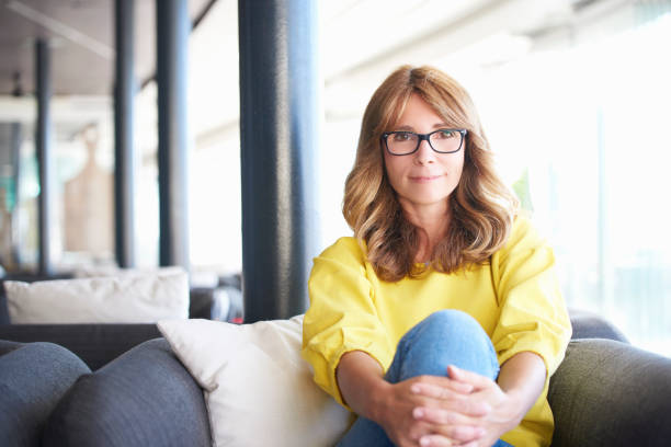 istock Relaxed woman portrait 844088038