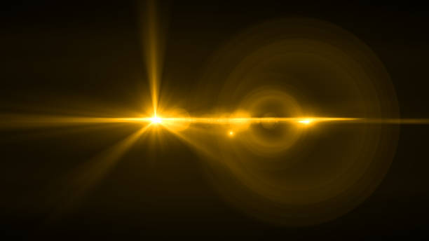 istock Abstract digital lens flare background, Flare Light , light leaks, overlays. 844092298