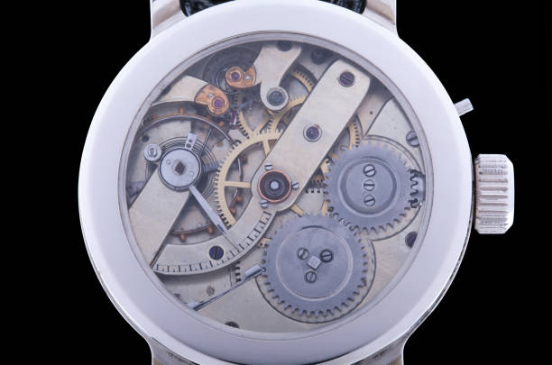 istock Watches mechanism in motion closeup 844099184
