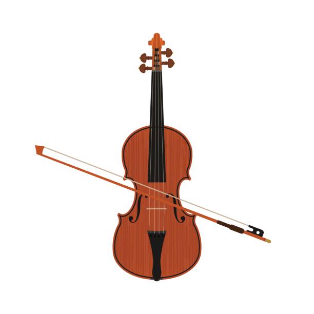 illustrations, cliparts, dessins animés et icônes de violon - cello musical instrument classical music music