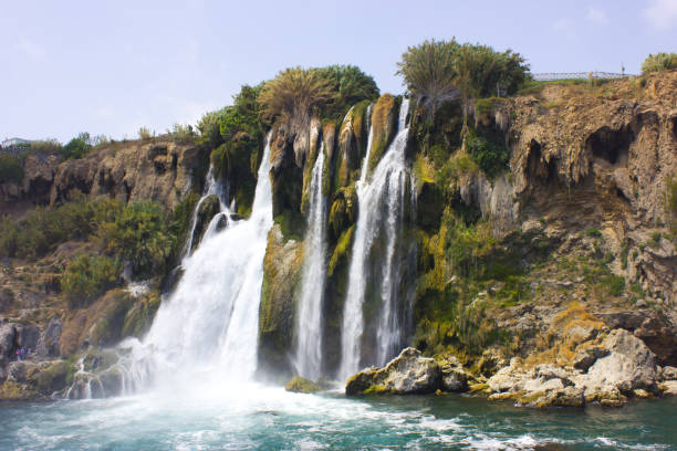 istock Duden waterfall in Antalya Turkey. Mediterranean sea. Travelling. 844114620