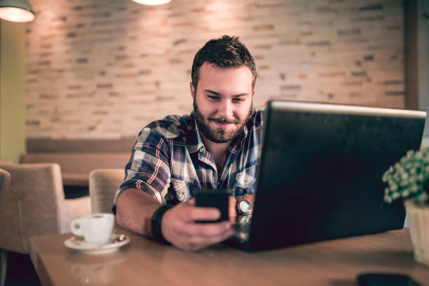 istock Hanging Out at his Favorite Coffee Place 844129434