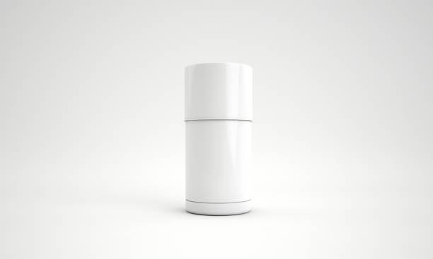 istock 3d rendering Blank cosmetics bottle isolated on white background with copy space. 844144602