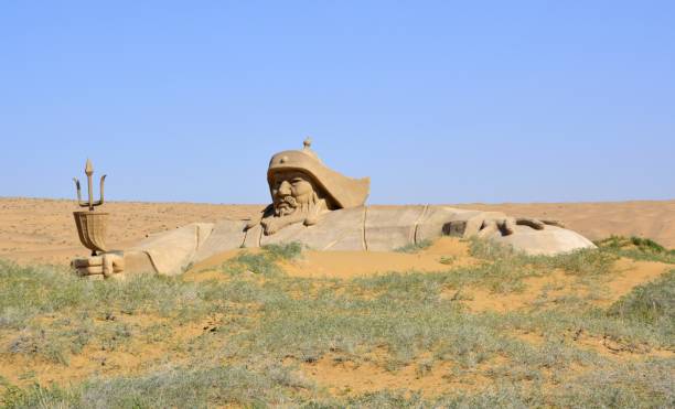 istock Badain Jaran desert, Inner Mongolia, China 844176640