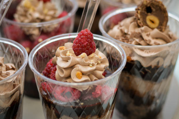 istock Dessert Tiramisu in glasses 844213578