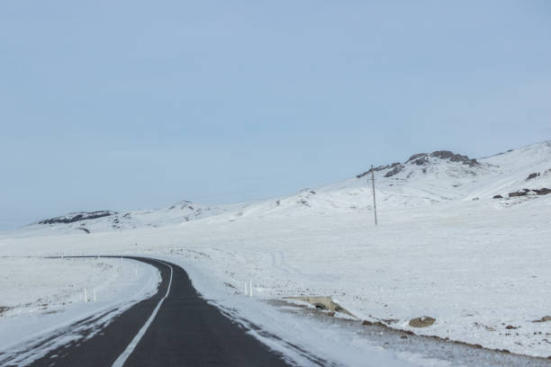 istock Traveling on winter road in Khovsgol 844216512