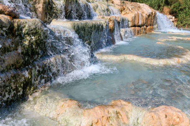 istock Natural spa Saturnia thermal baths, Italy 844217014
