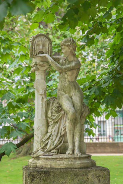 istock Paris, Luxembourg garden 844235818