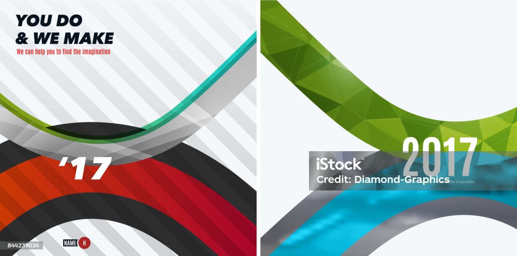 Graphic Design Examples Vector Abstract Vector Design Elements For Graphic Layout Stock Illustration ...
