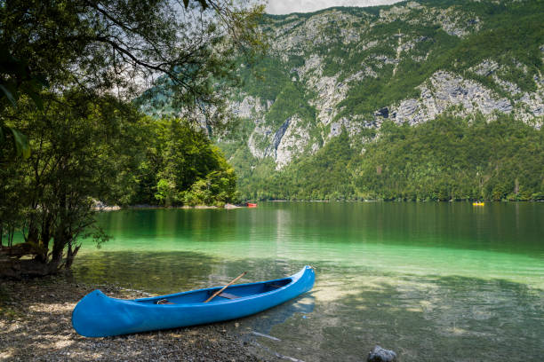 istock Canoeing at Lake Bohinj 844242618