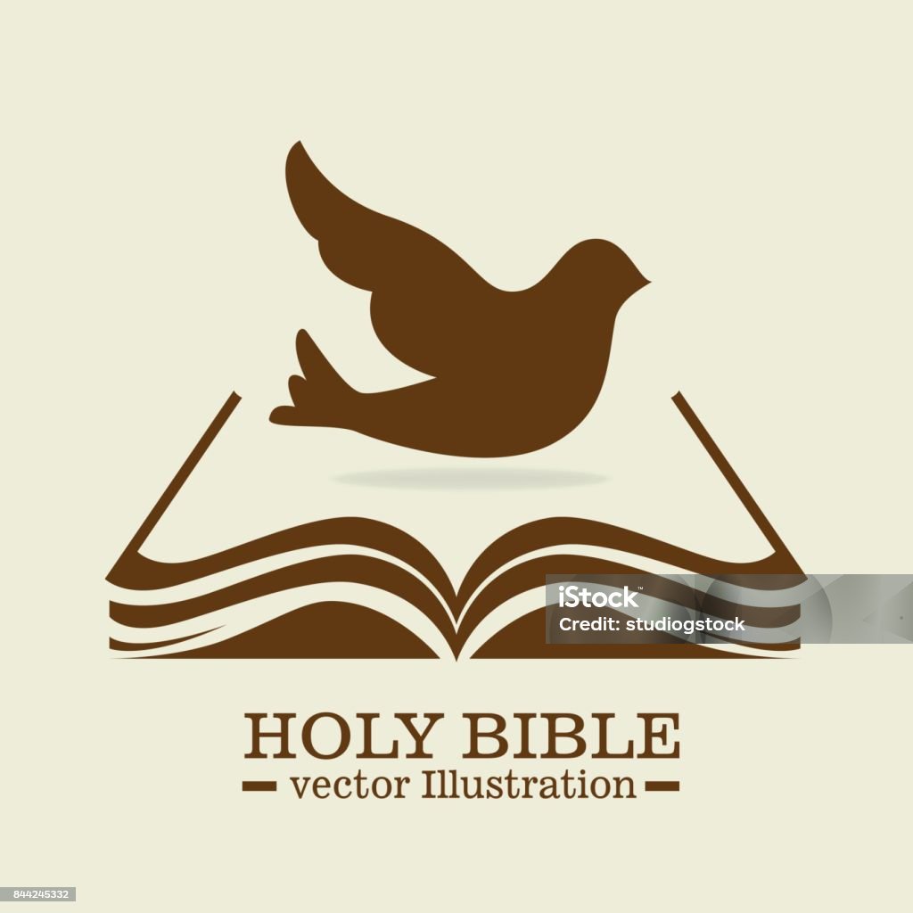 holy bible design holy bible design, vector illustration eps10 graphic Bible stock vector